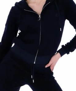 JUICY COUTURE NIGHT SKY TERRY TOWELLING ROBERTSON HOODIE TRACKSUITS