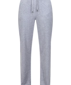 JUICY COUTURE SILVER MARL CLASSIC VELOUR DEL RAY BOTTOMS