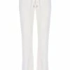 JUICY COUTURE TRACKSUITS CREAM LUXE VELOUR DEL RAY POCKETED BOTTOMS