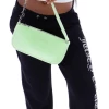 JUICY COUTURE SPRING SUMMER '22 COLLECTION MINT VELOUR CHARM SHOULDER BAG