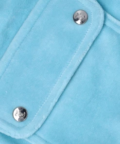 JUICY COUTURE NEW IN PETIT FOUR LUXE VELOUR DEL RAY POCKETED BOTTOMS