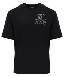 JUICY COUTURE BLACK ANNIVERSARY NUMERAL UNISEX TEE