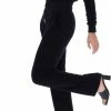 JUICY COUTURE TRACKSUITS BLACK TERRY TOWELLING DEL RAY BOTTOMS