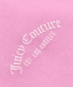 JUICY COUTURE SACHET PINK RECYCLED FLEECE SWEATSHIRT