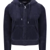 JUICY COUTURE NIGHT SKY LUXE VELOUR ROBERTSON HOODIE TRACKSUITS