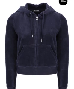 JUICY COUTURE NIGHT SKY LUXE VELOUR ROBERTSON HOODIE TRACKSUITS