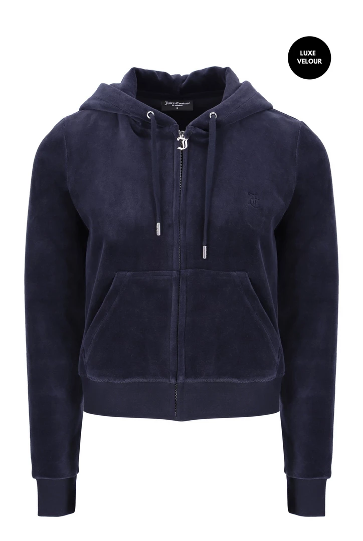 JUICY COUTURE NIGHT SKY LUXE VELOUR ROBERTSON HOODIE TRACKSUITS