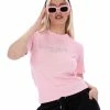 JUICY COUTURE TOPS ALMOND BLOSSOM ANNIVERSARY TRUST GRAPHIC GIRLFRIEND TEE