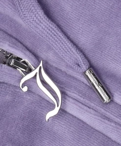 JUICY COUTURE DAYBREAK LUXE VELOUR ROBERTSON HOODIE NEW IN