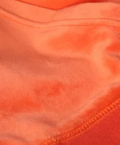 JUICY COUTURE SPRING SUMMER'22 COLLECTION ORANGE CLASSIC VELOUR DEL RAY POCKETED BOTTOMS