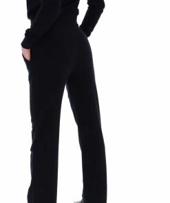 JUICY COUTURE TRACKSUITS BLACK TERRY TOWELLING DEL RAY BOTTOMS