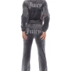 JUICY COUTURE TOP HAT VELOUR DIAMANTE TRACKSUIT BOTTOM