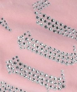 Juicy Couture UK ALMOND BLOSSOM CONTRAST VELOUR DIAMANTE JUMPSUIT DRESSES