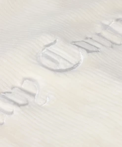 JUICY COUTURE CREAM RIB VELOUR WIDE LEG BOTTOMS