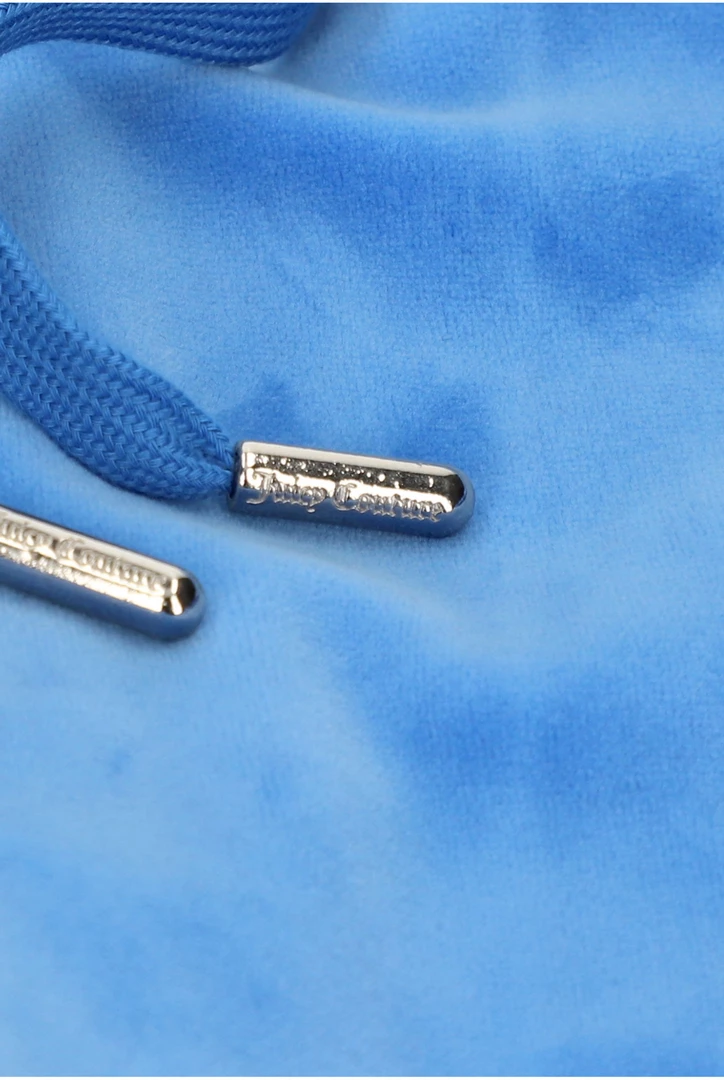 JUICY COUTURE SPRING SUMMER '22 COLLECTION REGATTA CLASSIC VELOUR DEL RAY POCKETED BOTTOMS