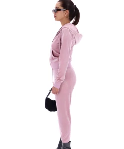 JUICY COUTURE KEEPSAKE LILAC CLASSIC VELOUR CUFFED JOGGER SPRING SUMMER'22 COLLECTION