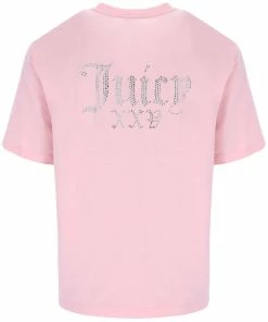 JUICY COUTURE ALMOND BLOSSOM ANNIVERSARY NUMERAL UNISEX TEE