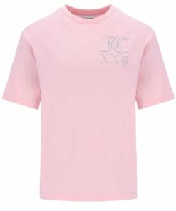 JUICY COUTURE ALMOND BLOSSOM ANNIVERSARY NUMERAL UNISEX TEE
