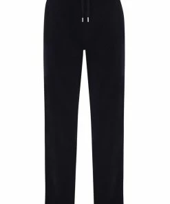 JUICY COUTURE TRACKSUITS BLACK TERRY TOWELLING DEL RAY BOTTOMS