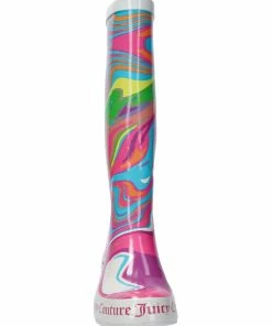 JUICY COUTURE SWIRL WELLINGTON BOOTS