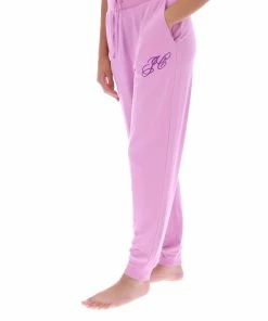 JUICY COUTURE TRACKSUITS ORCHID PINK BAMBOO SLIM FIT JERSEY JOGGER