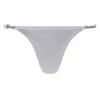 JUICY COUTURE DAPPLE GREY VELVET THONG SPRING SUMMER '22 COLLECTION