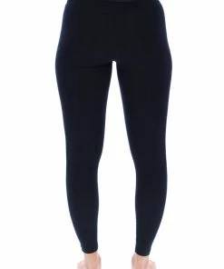 JUICY COUTURE SPRING SUMMER'22 COLLECTION BLACK LOGO WAISTBAND LEGGING