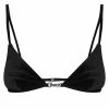 JUICY COUTURE BLACK VELVET TRIANGLE BRA