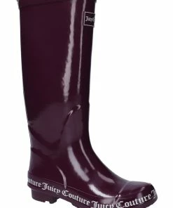 JUICY COUTURE BEETROOT WELLINGTON BOOTS