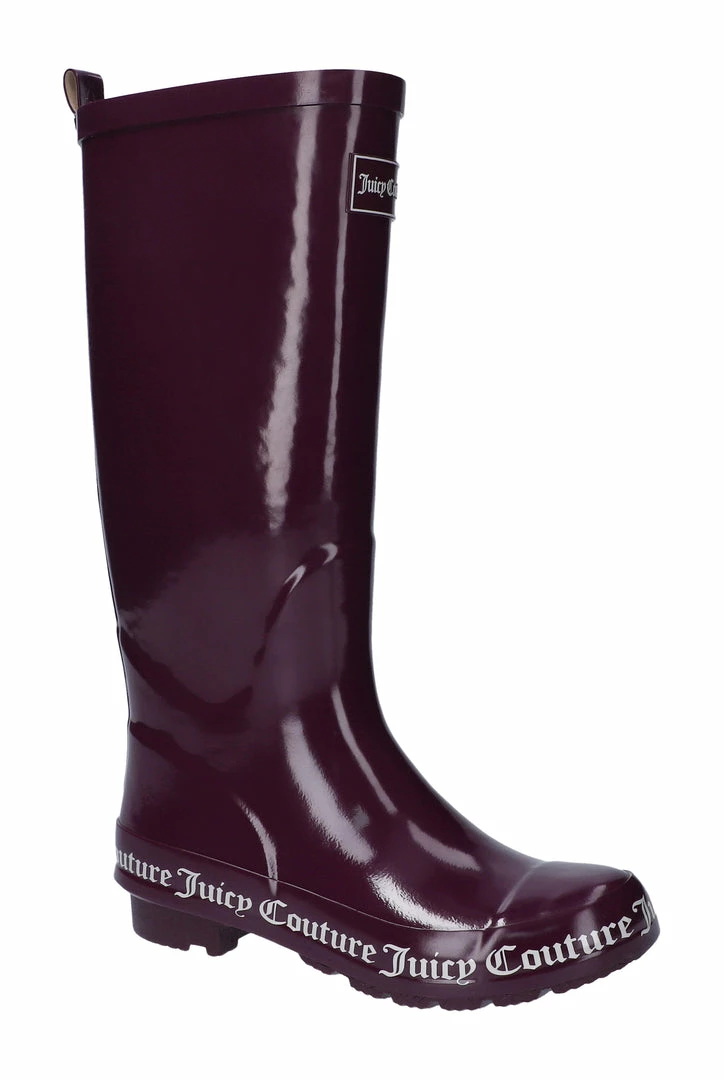 JUICY COUTURE BEETROOT WELLINGTON BOOTS