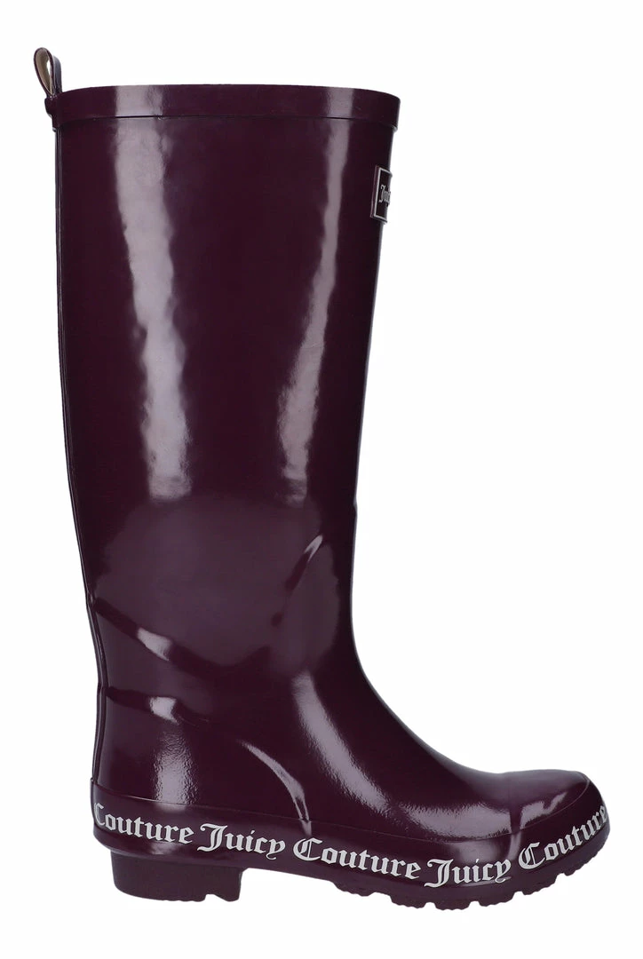 JUICY COUTURE BEETROOT WELLINGTON BOOTS
