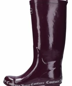 JUICY COUTURE BEETROOT WELLINGTON BOOTS