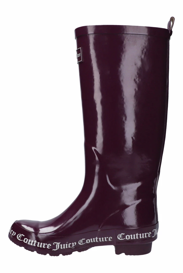 JUICY COUTURE BEETROOT WELLINGTON BOOTS