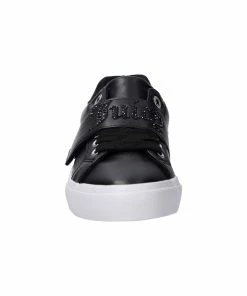 JUICY COUTURE FOOTWEAR BLACK PU TRAINER