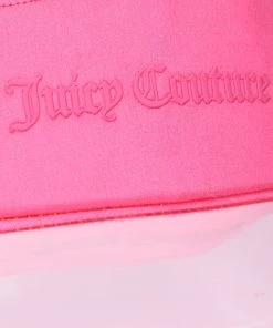 JUICY COUTURE FLURO PINK SHEER BRIM VISOR