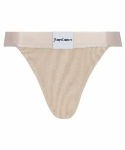 JUICY COUTURE BRAZILIAN SAND RIB VELOUR BRIEF LINGERIE & NIGHTWEAR