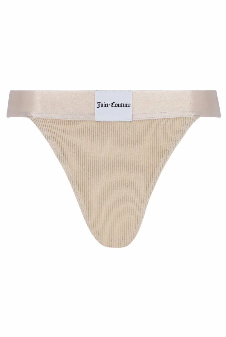 JUICY COUTURE BRAZILIAN SAND RIB VELOUR BRIEF LINGERIE & NIGHTWEAR