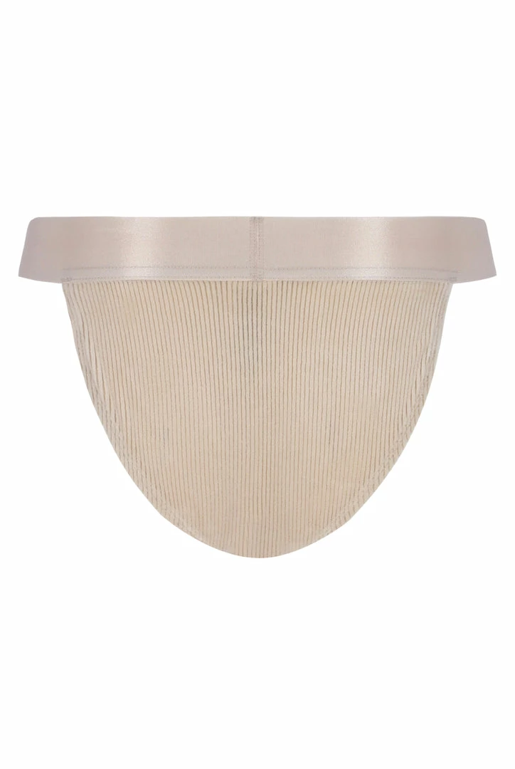 JUICY COUTURE BRAZILIAN SAND RIB VELOUR BRIEF LINGERIE & NIGHTWEAR