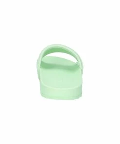 JUICY COUTURE MINT EMBOSSED SLIDERS