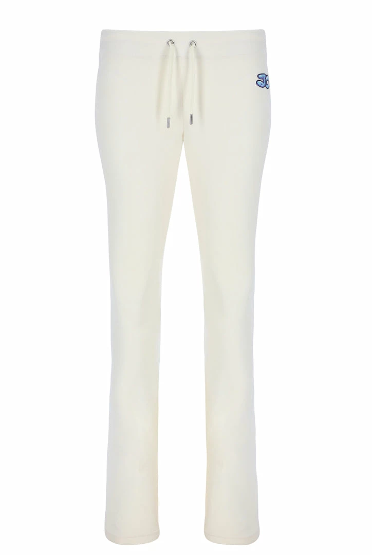 JUICY COUTURE SUGAR SWIZZLE JUICY BUBBLE LOW RISE FLARED JOGGER