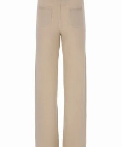 JUICY COUTURE WARM TAUPE CASHMERE BLEND KNITTED BOTTOM BOTTOMS