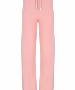 JUICY COUTURE BOTTOMS PALE PINK CASHMERE BLEND KNITTED BOTTOM
