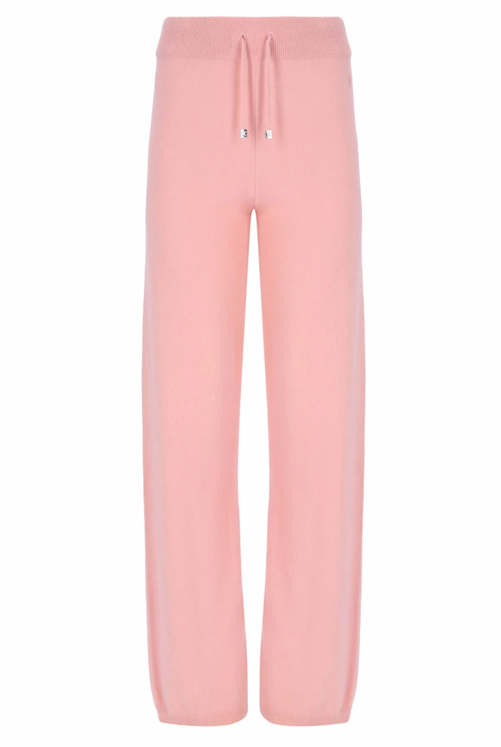JUICY COUTURE BOTTOMS PALE PINK CASHMERE BLEND KNITTED BOTTOM
