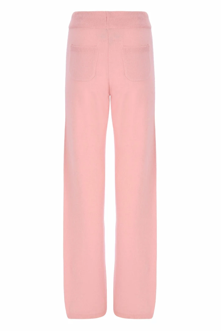 JUICY COUTURE BOTTOMS PALE PINK CASHMERE BLEND KNITTED BOTTOM