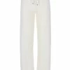 JUICY COUTURE CREAM CASHMERE BLEND KNITTED BOTTOM BOTTOMS