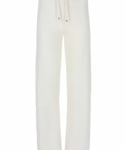 JUICY COUTURE CREAM CASHMERE BLEND KNITTED BOTTOM BOTTOMS