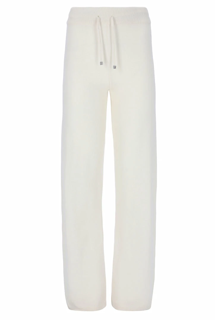 JUICY COUTURE CREAM CASHMERE BLEND KNITTED BOTTOM BOTTOMS