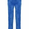 JUICY COUTURE SPRING SUMMER '22 COLLECTION REGATTA CLASSIC VELOUR DEL RAY POCKETED BOTTOMS
