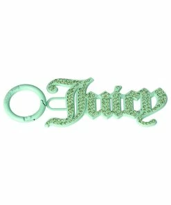 JUICY COUTURE SPRING SUMMER '22 COLLECTION MINT DIAMANTE JUICY KEY FOB