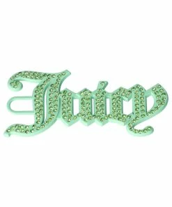 JUICY COUTURE SPRING SUMMER'22 COLLECTION MINT DIAMANTE JUICY KEY FOB